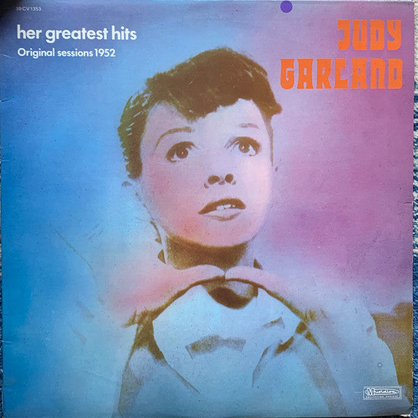 Judy Garland – Her Greatest Hits - Original Sessions 1952 – 1975 – Big Band / Vocal (vinyl lp)