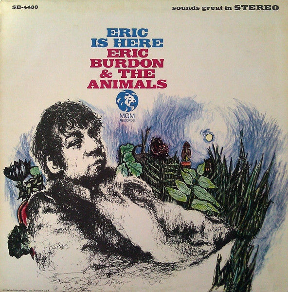 Eric Burdon & The Animals – Eric Is Here – 1967 – Blues Rock / Pop Rock (vinyl lp)