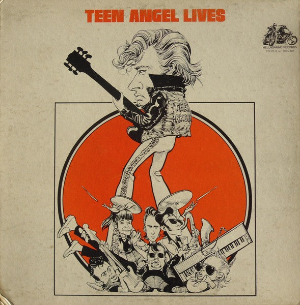 Teen Angel And The Rockin' Rebels – Teen Angel Lives – 1973 –   A RARE FIND