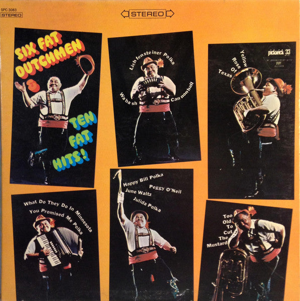 The Six Fat Dutchmen – Ten Fat Hits – Polka (vinyl lp)