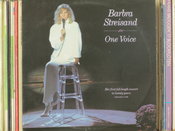 Barbra Streisand – One Voice – 1987 – Ballad / Vocal (vinyl lp)