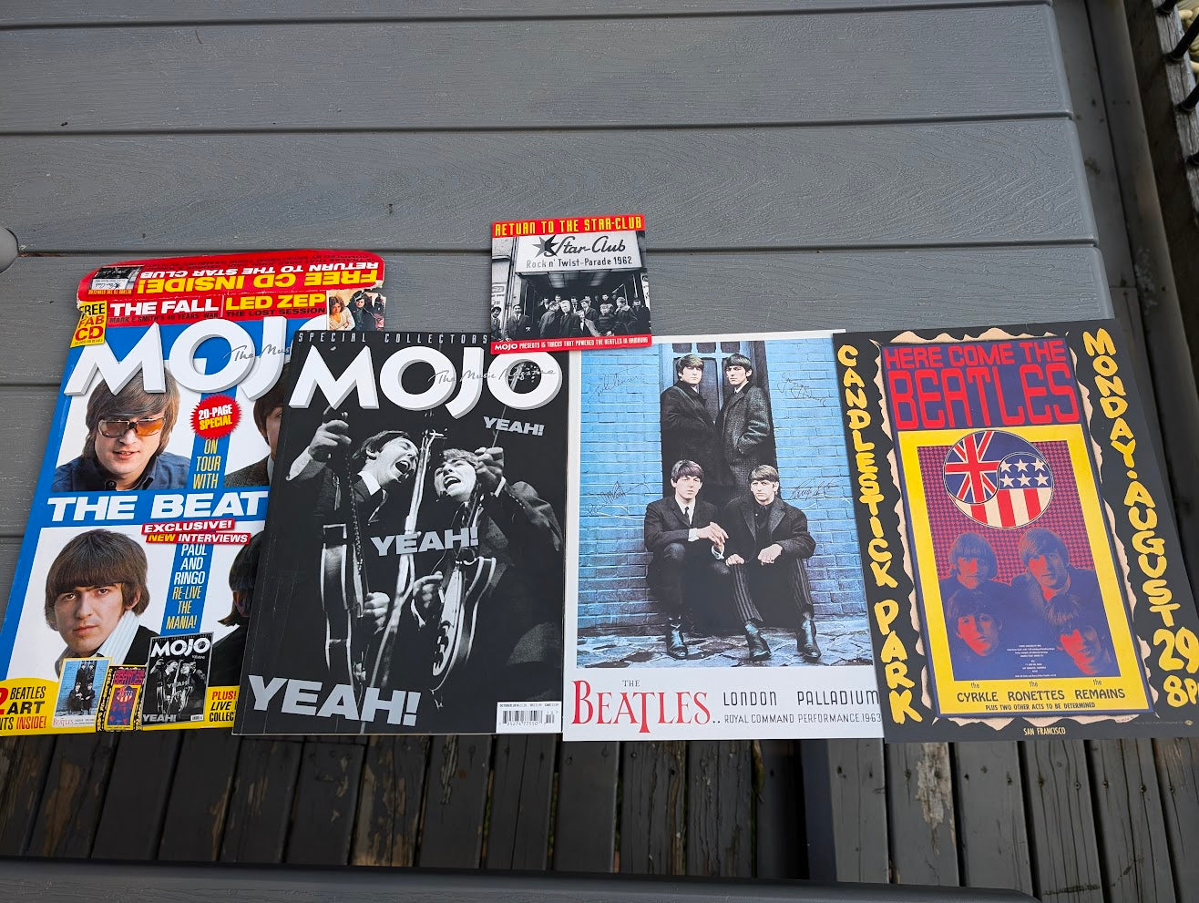 MOJO Magazine Oct 2016 The Beatles Collectors Cover + Beatles Art And CD Inside