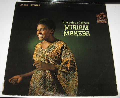 Miriam Makeba  The Voice Of Africa 1964 -	Funk / Soul, Folk, World, & Country Style: African (vinyl)