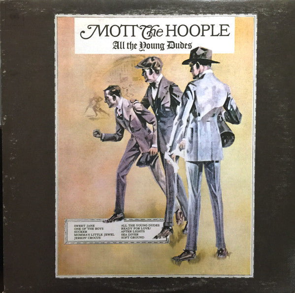 Mott The Hoople – All The Young Dudes – 1972 – Glam / Classic Rock (vinyl lp)