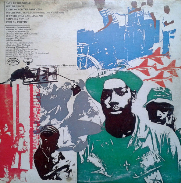 Curtis Mayfield – Back To The World – 1973 – Soul / Funk (vinyl lp