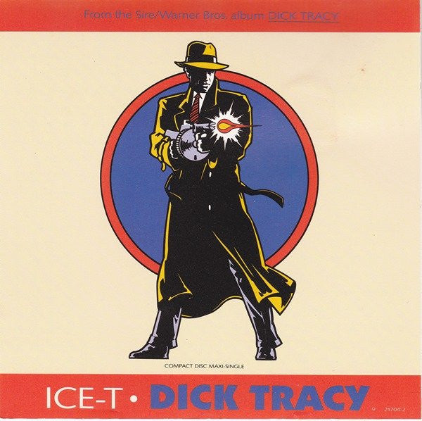 Ice-T – Dick Tracy - 1990- Soundtrack, Gangsta (Hip Hop) (Music CD)