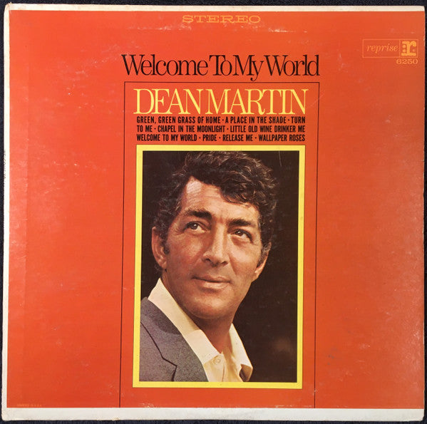 Dean Martin – Welcome To My World – 1967 – Country / Folk (vinyl lp)