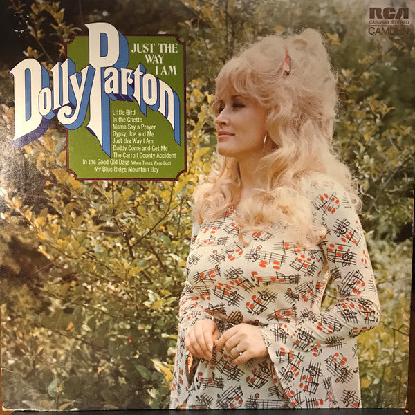 Dolly Parton – Just The Way I Am – 1972 – Country (vinyl lp)