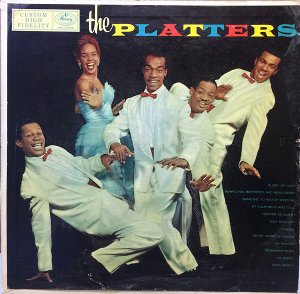 The Platters – The Platters – 1956 – Rhythm & Blues (vinyl lp)
