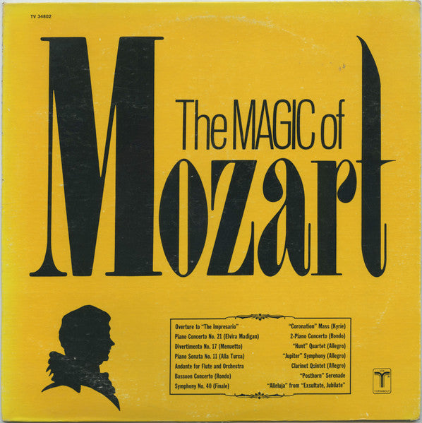 Various – The Magic Of Mozart – 1979 – Classical / Choral (vinyl lp)