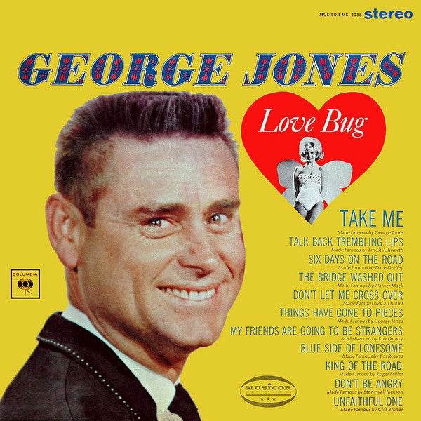 George Jones – Love Bug – 1966 – Country (vinyl lp)