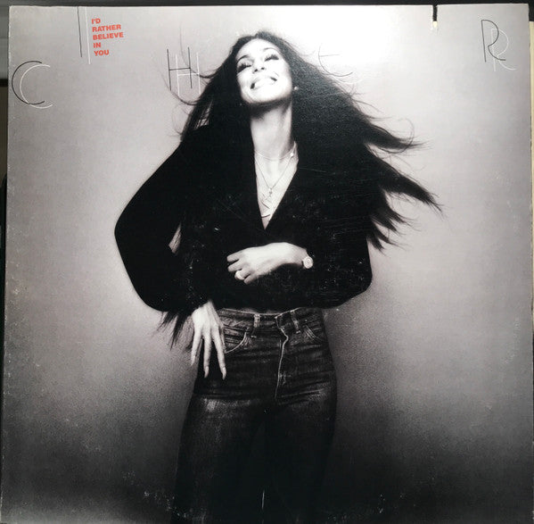 Cher – I'd Rather Believe In You – 1976 – Funk / Disco / Pop Rock (vinyl lp)