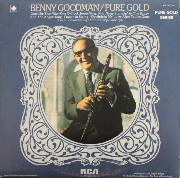 Benny Goodman – Pure Gold – 1975 – Big Band (vinyl lp)
