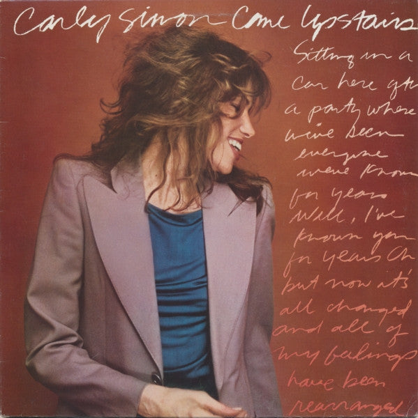 Carly Simon – Come Upstairs – 1980 – Soft Rock / Vocal (vinyl lp)