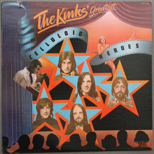 The Kinks – Celluloid Heroes - The Kinks' Greatest – 1976 – Pop Rock (vinyl lp)