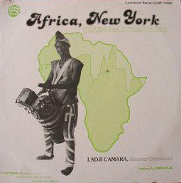 Ladji Camara – Africa, New York Drum Masterpieces – 1975 – Afrobeat / Folk (vinyl lp)