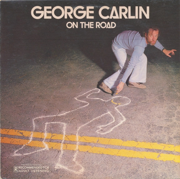 George Carlin – On The Road – 1977 – Theme / Comedy (vinyl lp)