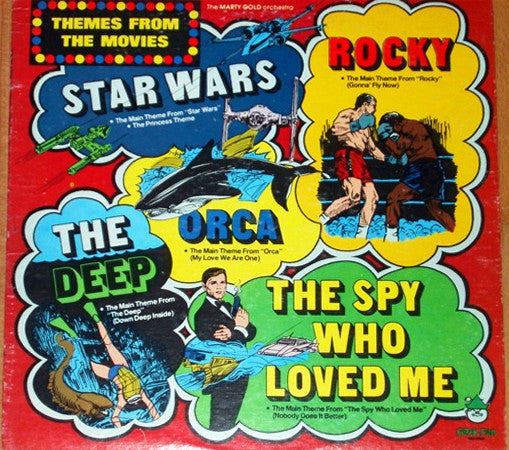 Marty Gold And His Orchestra – Themes From The Movies – 1978 – Disco (vinyl lp)