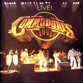 Commodores – Live! – 1977 – Funk / Soul (vinyl lp)