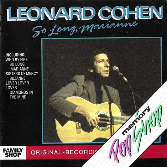Leonard Cohen - So Long, Marianne cover
