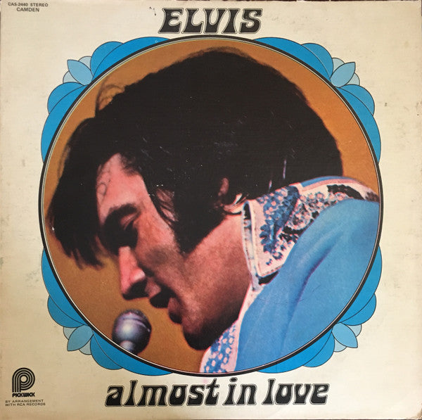 Elvis Presley – Almost In Love – 1975 – Rock & Roll / Soundtrack (vinyl lp) EXCELLENT