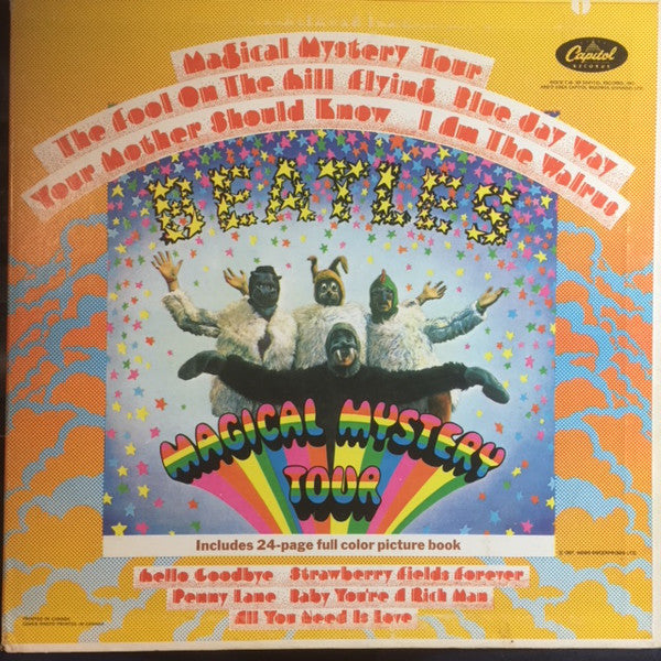 Beatles, The ‎– Magical Mystery Tour 1974 ( purple label - Capitol) Rock, Stage & Screen Style: Soundtrack, Pop Rock, Psychedelic Rock (Clearance vinyl)