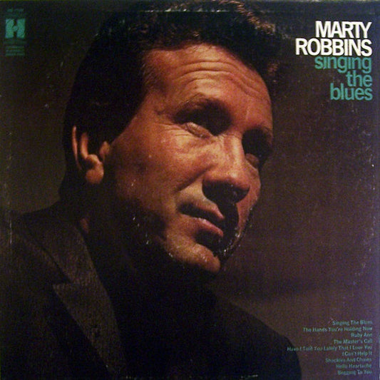 Marty Robbins ‎– Singing The Blues -1969- Folk , Country (vinyl)