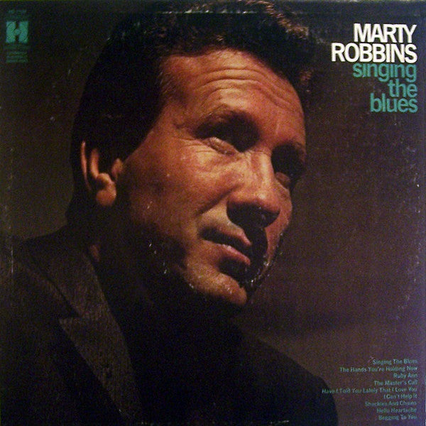 Marty Robbins ‎– Singing The Blues -1969- Folk , Country (vinyl)