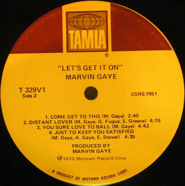 Marvin Gaye - Let's Get It On -1973 -Funk / Soul (viny)