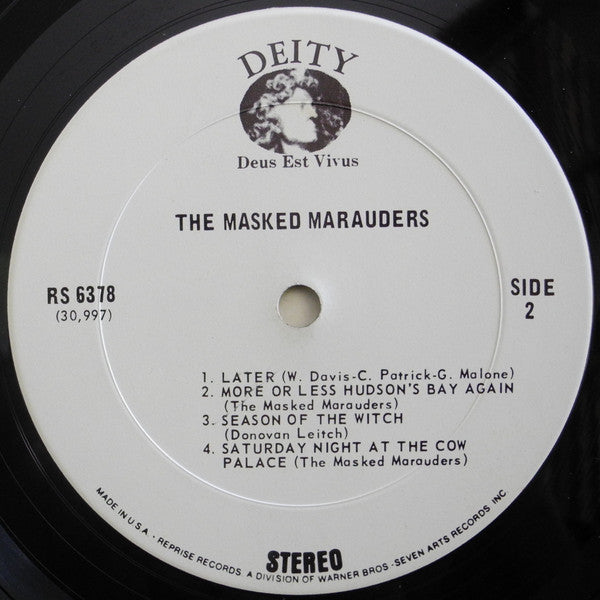 Masked Marauders – The Masked Marauders - 1969 Folk Rock, Parody, Classic Rock (vinyl)