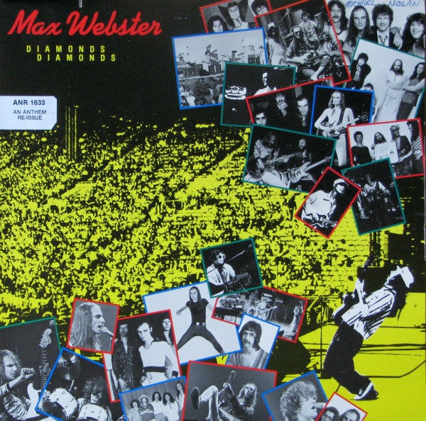 Max Webster – Diamonds, Diamonds (1981, Canada Vinyl LP) — Anthem ANR 1633