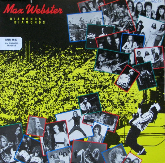 Max Webster – Diamonds, Diamonds (1981, Canada Vinyl LP) — Anthem ANR 1633