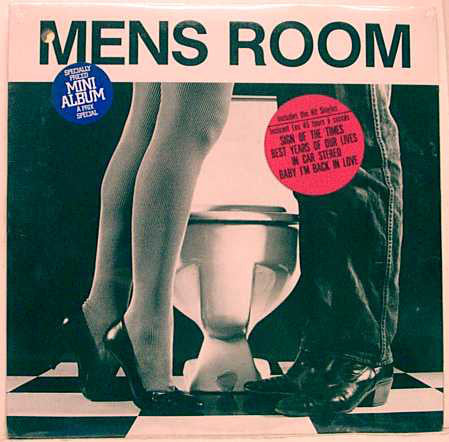 Mens Room ‎– Mens Room -1983 New Wave, Pop Rock, Synth-pop - 12", Mini-Album