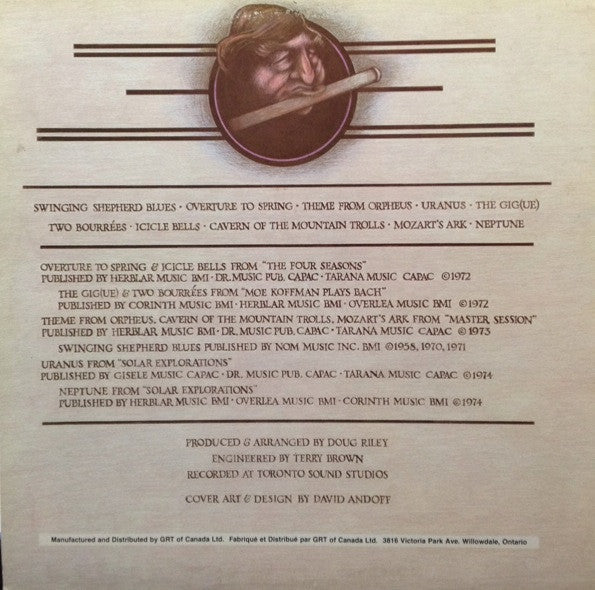 Moe Koffman Best Of Moe Koffman 1975 	Jazz / Funk / Soul (vinyl)