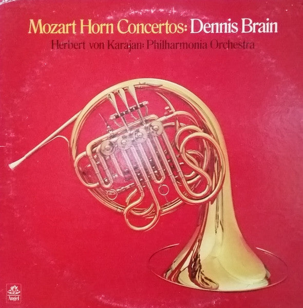 Wolfgang Amadeus Mozart, Dennis Brain, Herbert von Karajan, Philharmonia Orchestra – Horn Concertos: Dennis Brain – Classical (vinyl lp)