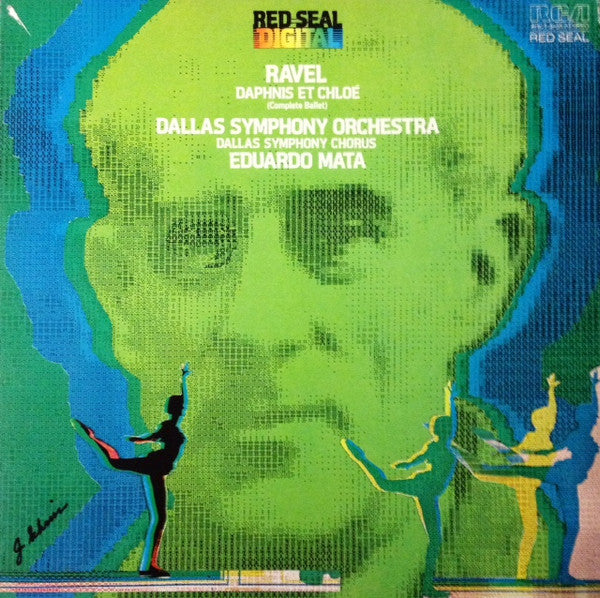 Maurice Ravel, Dallas Symphony Orchestra, Dallas Symphony Chorus, Eduardo Mata – Daphnis Et Chloé (Complete Ballet) – 1979 – Modern / Impressionist / Ballet (vinyl lp) SEALED COPY