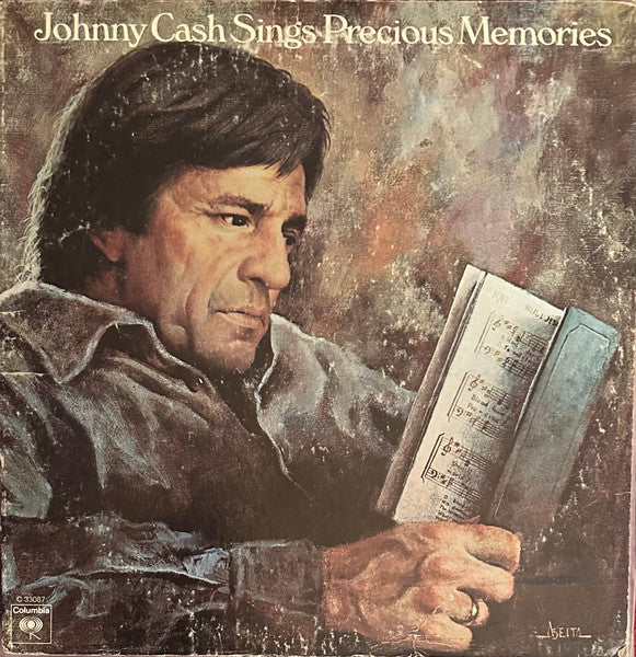 Johnny Cash – Johnny Cash Sings Precious Memories – 1975 – Country / Folk (vinyl lp)
