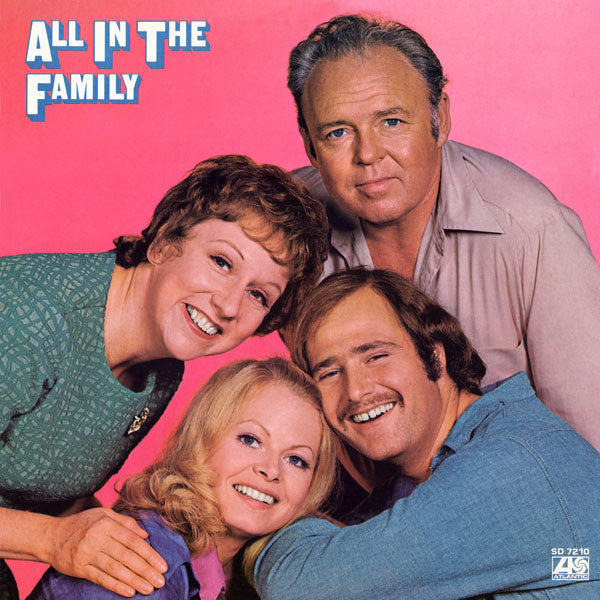 "All In The Family" Cast – All In The Family – 1971 – Dialogue / Comedy (vinyl lp)