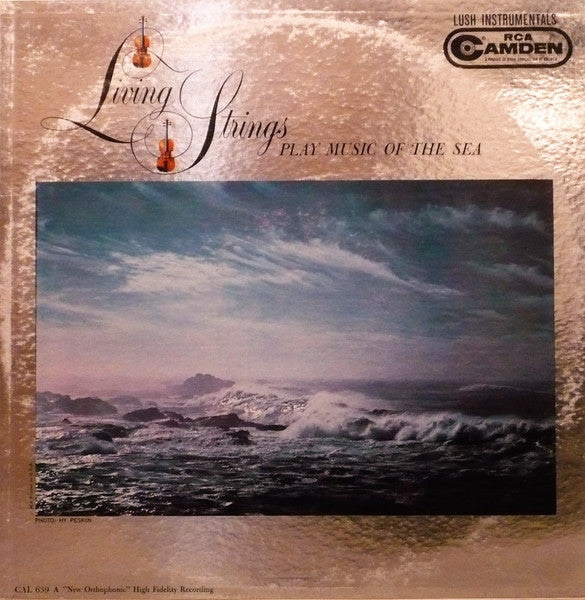 Living Strings – Living Strings Play Music Of The Sea – 1960 – Folk / Sea Shanties (vinyl lp)
