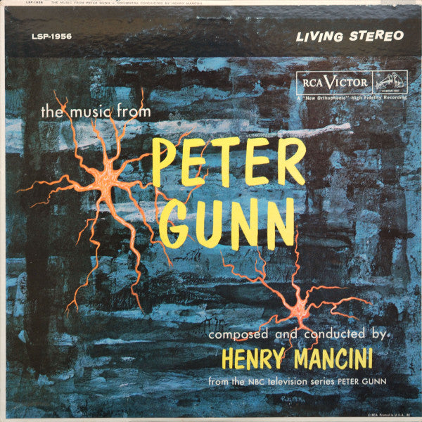 Henry Mancini – The Music From Peter Gunn – 1959 – Big Band / Easy Listening (vinyl lp)