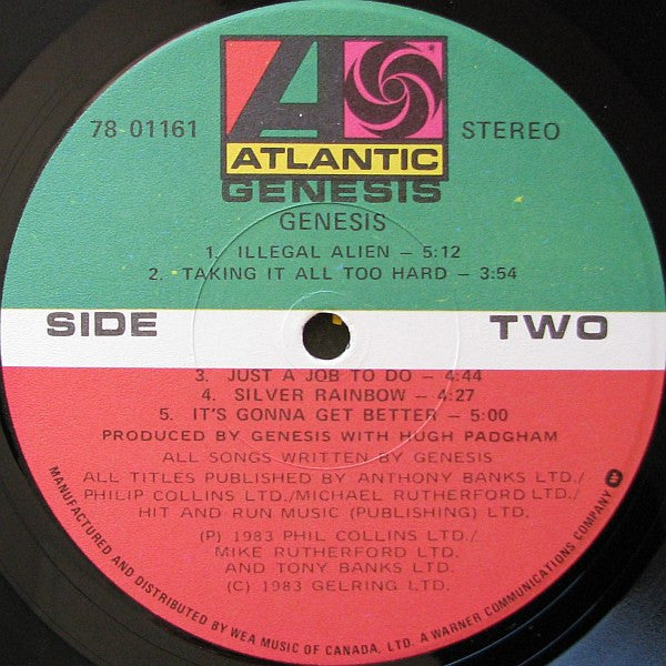 Genesis – Genesis – 1983 – Pop Rock / Art Rock (vinyl lp) – Retro
