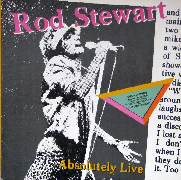 Rod Stewart – Absolutely Live – 1982 – Soft Rock / Pop Rock / Classic Rock (2 vinyl lp)