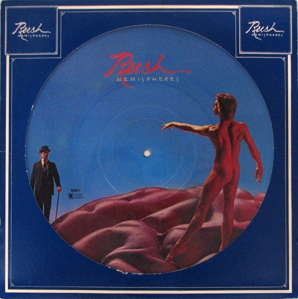 Rush – Hemispheres – 1978 – Art Rock / Prog Rock (vinyl lp) Marks on both sides - plays great