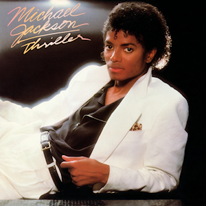 Michael Jackson Thriller- 1982- Funk / Soul, Pop (Clearance Vinyl ) definite mark long - ** SOLD AS IS **