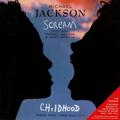 Michael Jackson ‎– Scream / Childhood -1995- RnB/Swing, House, Disco (Vinyl) New Sealed