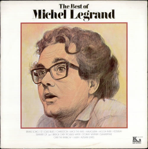 Michel Legrand ‎– The Best Of Michel Legrand - 1976 - pop (vinyl)