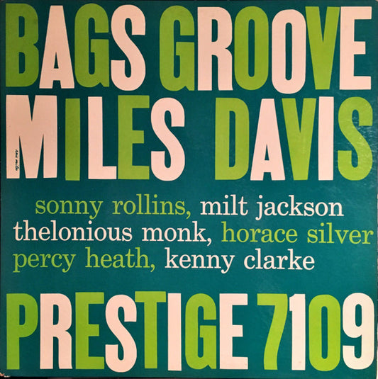 Miles Davis – Bags Groove 1958- Jazz Style: Hard Bop ( Extremely rare ) An amazing copy!