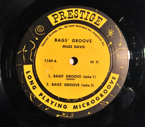 Miles Davis – Bags Groove 1958- Jazz Style: Hard Bop ( Extremely rare ) An amazing copy!