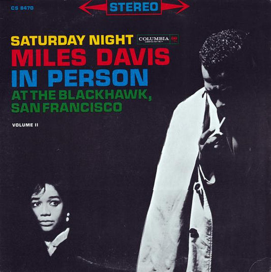 Miles Davis – In Person: Saturday Night at the Blackhawk, San Francisco, Volume II – 1961 – Hard Bop / Live Jazz (vinyl) Rare !