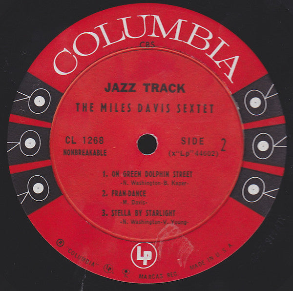 Miles Davis – Jazz Track - 1961-jazz Style: Hard Bop (Rare Vinyl)